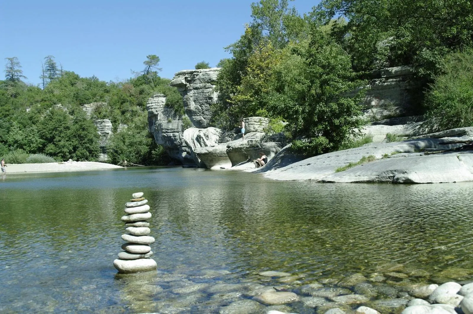 Chalet 2 chambres camping Les Cruses Ribes